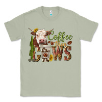 Matcha coffee then cows Classic Tee - texasbilliewilder