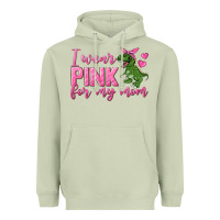 Matcha I Wear Pink For My Mom Heavyweight Hoodie - texasbilliewilder