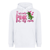 White I Wear Pink For My Mom Heavyweight Hoodie - texasbilliewilder