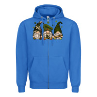 True Royal army gnomes Zipper Hoodie - Zillion Design Studio