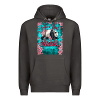 Smoke just a girl who loves pandas Premium Hoodie - LillyAllenDesigns