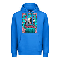 True Royal just a girl who loves pandas Premium Hoodie - LillyAllenDesigns