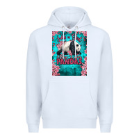 White just a girl who loves pandas Premium Hoodie - LillyAllenDesigns