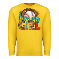 Lemon love my girl baseball Premium Sweatshirt - HRA Design Shop