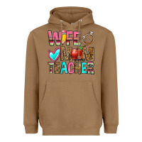 Toasted Coconut wife mom teacher Heavyweight Hoodie - Zillion Design Studio