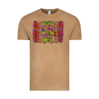 Vintage Camel mardi gras crawfish brushstrokes Vintage Tee - Artiststas