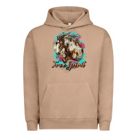 Pigment Burro free spirit mustang horse Urban Hoodie - LillyAllenDesigns