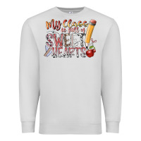 Dove Grey my class is full of sweet hearts Premium Sweatshirt - RacoonDesign
