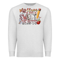 Oatmeal Heather my class is full of sweet hearts Premium Sweatshirt - RacoonDesign