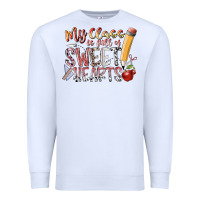 White my class is full of sweet hearts Premium Sweatshirt - RacoonDesign