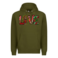 Army Green our lady of guadalupe christmas love Premium Hoodie - Jasminsmagicworld