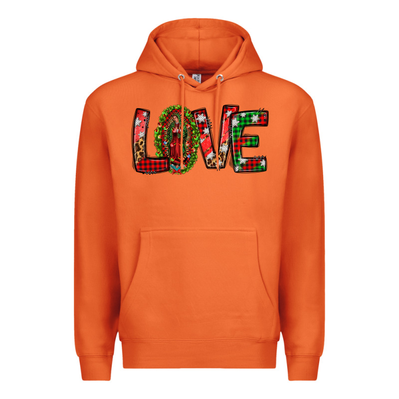 Our Lady Of Guadalupe Christmas Love Premium Hoodie by Jasminsmagicworld | Teevron