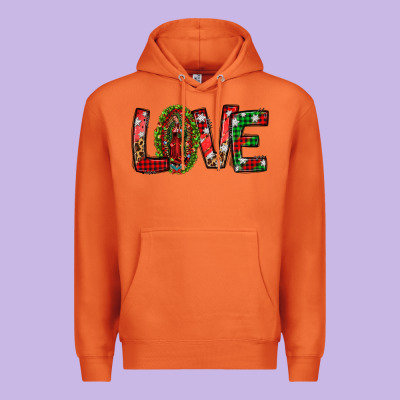 Our Lady Of Guadalupe Christmas Love Premium Hoodie Designed By Jasminsmagicworld