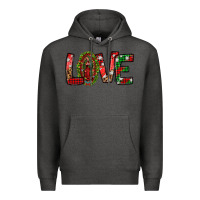 Charcoal Heather our lady of guadalupe christmas love Premium Hoodie - Jasminsmagicworld