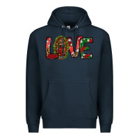 Navy our lady of guadalupe christmas love Premium Hoodie - Jasminsmagicworld