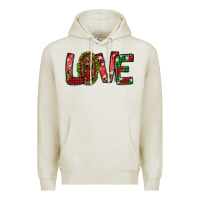 Oatmeal Heather our lady of guadalupe christmas love Premium Hoodie - Jasminsmagicworld