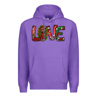 Purple our lady of guadalupe christmas love Premium Hoodie - Jasminsmagicworld