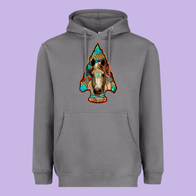 Arrowhead Horse Heavyweight Hoodie Designed By Ranaportraitstore