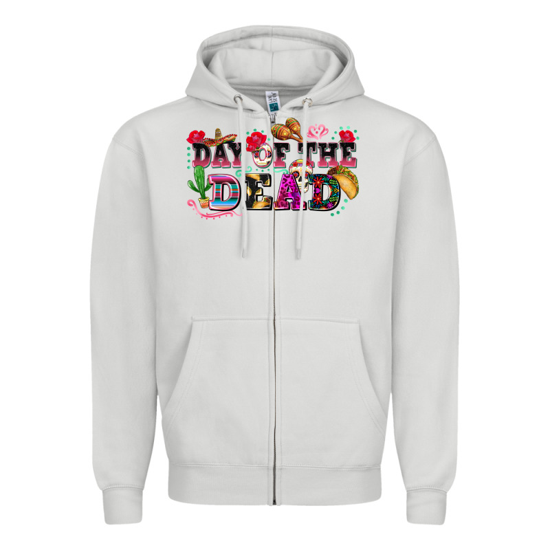 Day Of The Dead Zipper Hoodie by texasbilliewilder | Teevron