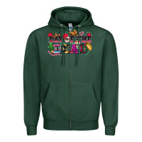 Sports Green day of the dead Zipper Hoodie - texasbilliewilder