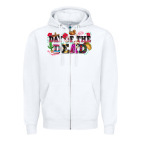 White day of the dead Zipper Hoodie - texasbilliewilder