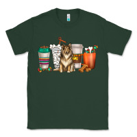 Sports Green collie dog coffee cups Classic Tee - texasbilliewilder