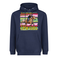 Navy in a world full of princesses be a cowgirl Heavyweight Hoodie - RanaPortraitStore