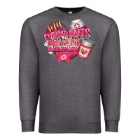 Charcoal Heather my residents are my valentine Premium Sweatshirt - RacoonDesign