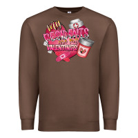 Chestnut my residents are my valentine Premium Sweatshirt - RacoonDesign