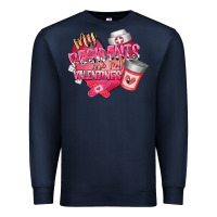 Navy my residents are my valentine Premium Sweatshirt - RacoonDesign