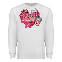 Oatmeal Heather my residents are my valentine Premium Sweatshirt - RacoonDesign