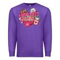 Purple my residents are my valentine Premium Sweatshirt - RacoonDesign