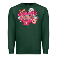 Sports Green my residents are my valentine Premium Sweatshirt - RacoonDesign