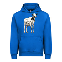 Cobalt Holstein Heifer Urban Hoodie - LillyAllenDesigns