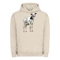 Pigment French Oak Holstein Heifer Urban Hoodie - LillyAllenDesigns