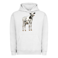 Pigment Lunar Rock Holstein Heifer Urban Hoodie - LillyAllenDesigns