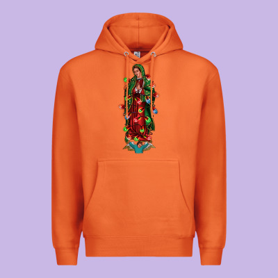Our Lady Of Guadalupe Christmas Premium Hoodie Designed By Jasminsmagicworld