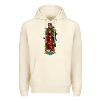 Sandshell our lady of Guadalupe Christmas Premium Hoodie - Jasminsmagicworld