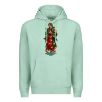 Seafoam our lady of Guadalupe Christmas Premium Hoodie - Jasminsmagicworld