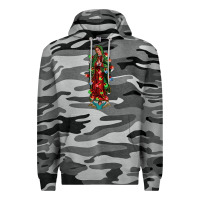 Slate Camo our lady of Guadalupe Christmas Premium Hoodie - Jasminsmagicworld