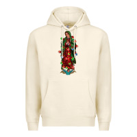 Tofu our lady of Guadalupe Christmas Premium Hoodie - Jasminsmagicworld