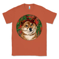 Copper Shiba Inu Christmas Classic Tee - RanaPortraitStore