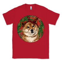 Red Shiba Inu Christmas Classic Tee - RanaPortraitStore