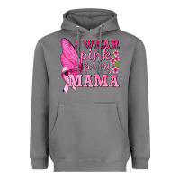 Storm I Wear Pink For My Mama with Butterfly Heavyweight Hoodie - texasbilliewilder
