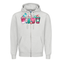 Dove Grey dentist coffee cups Zipper Hoodie - texasbilliewilder