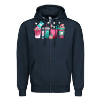 Navy dentist coffee cups Zipper Hoodie - texasbilliewilder