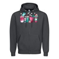 Smoke dentist coffee cups Zipper Hoodie - texasbilliewilder