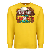 Lemon baseball is my favorite season Premium Sweatshirt - HRA Design Shop