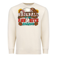 Sandshell baseball is my favorite season Premium Sweatshirt - HRA Design Shop
