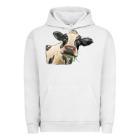 Pigment Lunar Rock holstein heifer face Urban Hoodie - LillyAllenDesigns